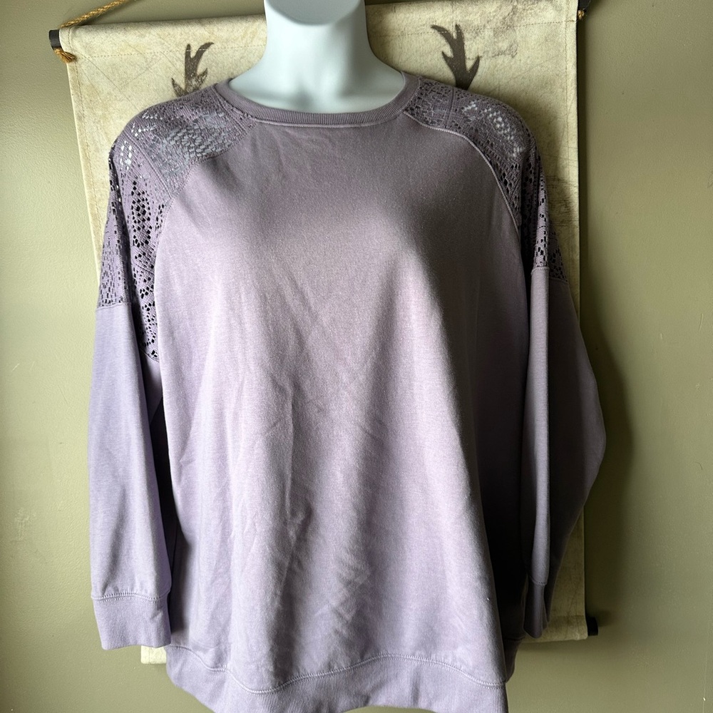 Torrid Purple Sweatshirt